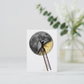 チーズを切ること 名刺 (スタンド正面)