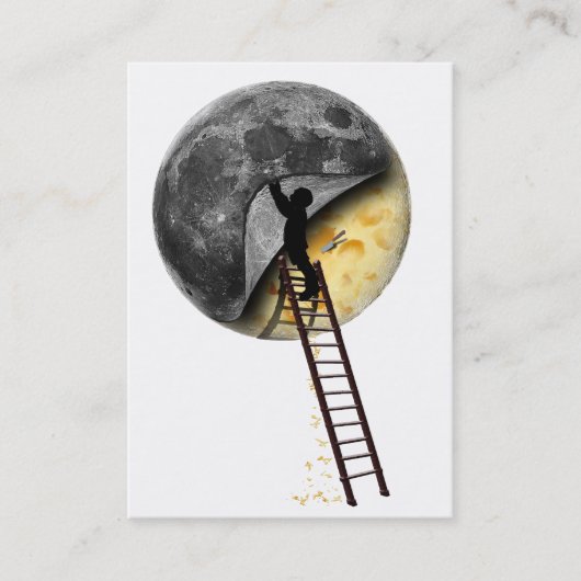 チーズを切ること 名刺 (正面)