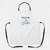 チーズを折る エプロン (正面)