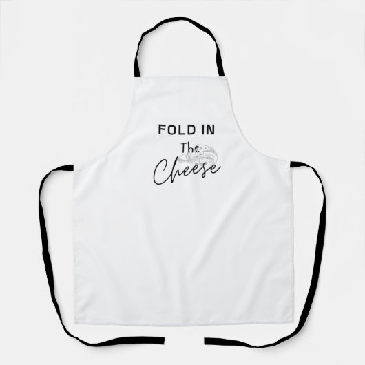 チーズを折る エプロン (正面)
