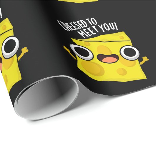 チーズを満たすよおもしろいうフードパンダークBG ラッピングペーパー (ロールコーナー)