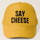 チーズを言って下さい キャップ (正面)