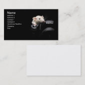 チーズを言って下さい! 名刺 (正面/裏面)