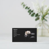 チーズを言って下さい! 名刺 (スタンド正面)