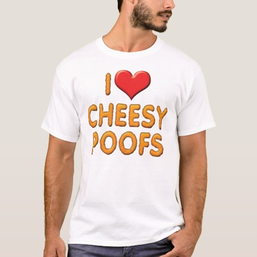 チーズィプフTシャツが大好き Tシャツ (正面)