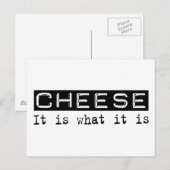 チーズイット ポストカード (正面/裏面)