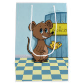 チーズイハートマウス ミディアムペーパーバッグ (裏面)