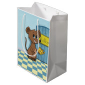 チーズイハートマウス ミディアムペーパーバッグ (裏面アングル)