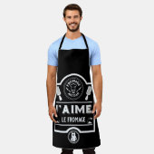 チーズイーター エプロン (着用した状態)