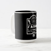 チーズイーター ツートーンマグカップ (正面左)