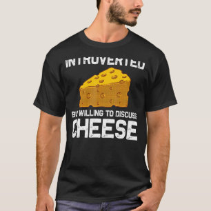 チーズウィメンズ男性へリコッタチーズI Love Cheese Tシャツ
