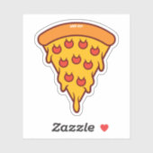 チーズカットカスタムビニールのシール シール (シート)