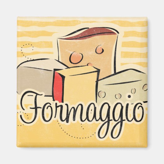チーズキイタリアンッチンマグネット マグネット (正面)