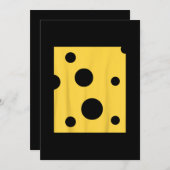 チーズキュート安いハロウィーンのコスチュームにマッチしたワイン シーズンカード (正面/裏面)