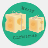 チーズギフトボックス ラウンドシール (正面)