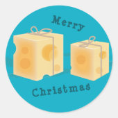 チーズギフトボックス ラウンドシール (正面)