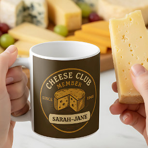 チーズクラブメンバーのチーズギフト コーヒーマグカップ