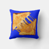 チーズグッドグリルチーズ心地よい食品 クッション (裏面)