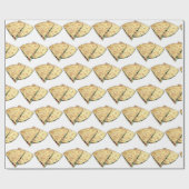 チーズケサディラスメキシコ食品前菜ケソ ラッピングペーパー (フラット)