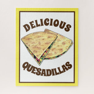 チーズケサディラスメキシコ食品前菜 ジグソーパズル