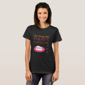 チーズケーキさえあれば幸せ Tシャツ (正面フル)