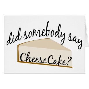 チーズケーキって誰か?