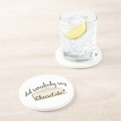 チーズケーキって誰か？ コースター (側面)