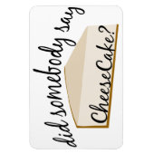 チーズケーキって誰か？ マグネット (縦)