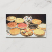 チーズケーキのベーカリーの名刺 名刺 (裏面)