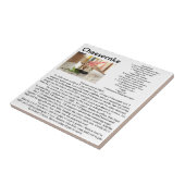 チーズケーキのレシピの台所タイル タイル (側面)