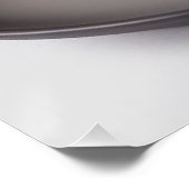 チーズケーキの切り身にホイップクリーム ポスター (コーナー)