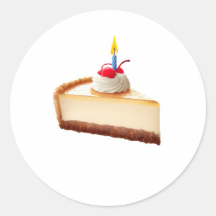 チーズケーキの日 ラウンドシール