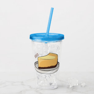 チーズケーキイラストレーション アクリルタンブラー