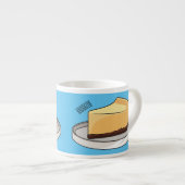 チーズケーキイラストレーション エスプレッソカップ (正面右)