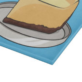 チーズケーキイラストレーション カッティングボード (角)