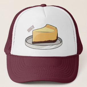 チーズケーキイラストレーション キャップ