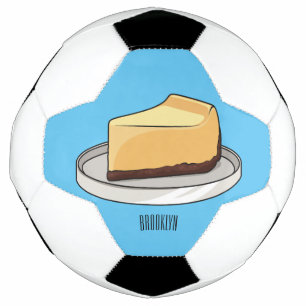 チーズケーキイラストレーション サッカーボール
