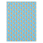 チーズケーキイラストレーション テーブルクロス (正面)