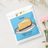 チーズケーキイラストレーション フェイバーバッグ (封をした状態)