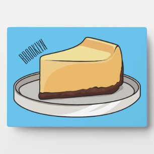 チーズケーキイラストレーション フォトプラーク