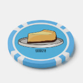チーズケーキイラストレーション ポーカーチップ (シングル)