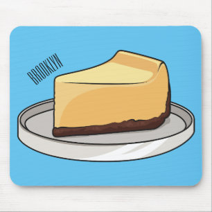 チーズケーキイラストレーション マウスパッド