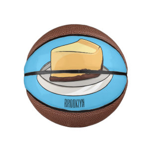 チーズケーキイラストレーション ミニバスケットボール