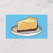 チーズケーキイラストレーション 名刺 (裏面)