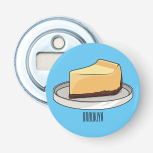 チーズケーキイラストレーション 栓抜き