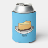 チーズケーキイラストレーション 缶クーラー (缶裏面)