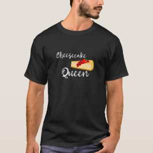 チーズケーキクイーンクィーンメイザースイートチーズケーキDe Tシャツ