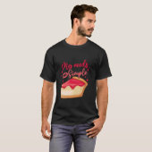 チーズケーキチーズケーキ私のニーズはシンプル Tシャツ (正面フル)
