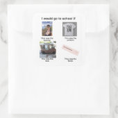 チーズケーキ学校のシール スクエアシール (バッグ)