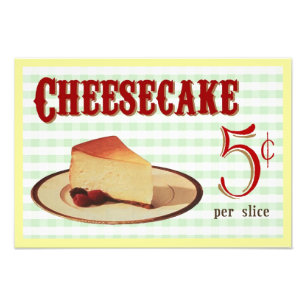 チーズケーキ フォトプリント